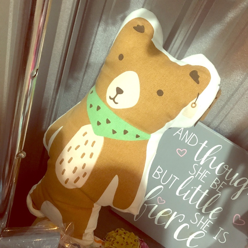 Brown Bear 🐻 Cuddle Pillow